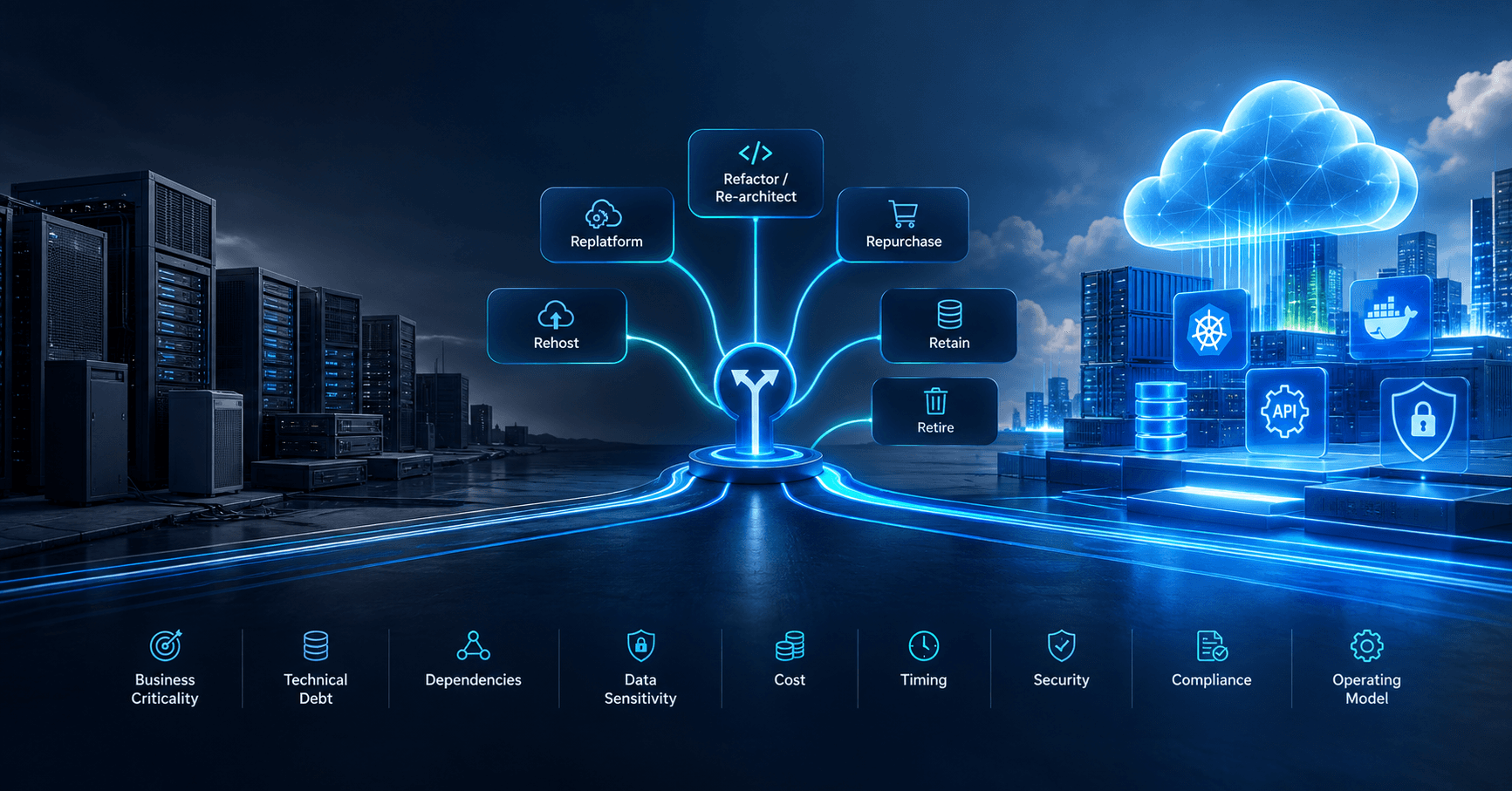 Decision Point for Choosing a Cloud Application Migration Strategy