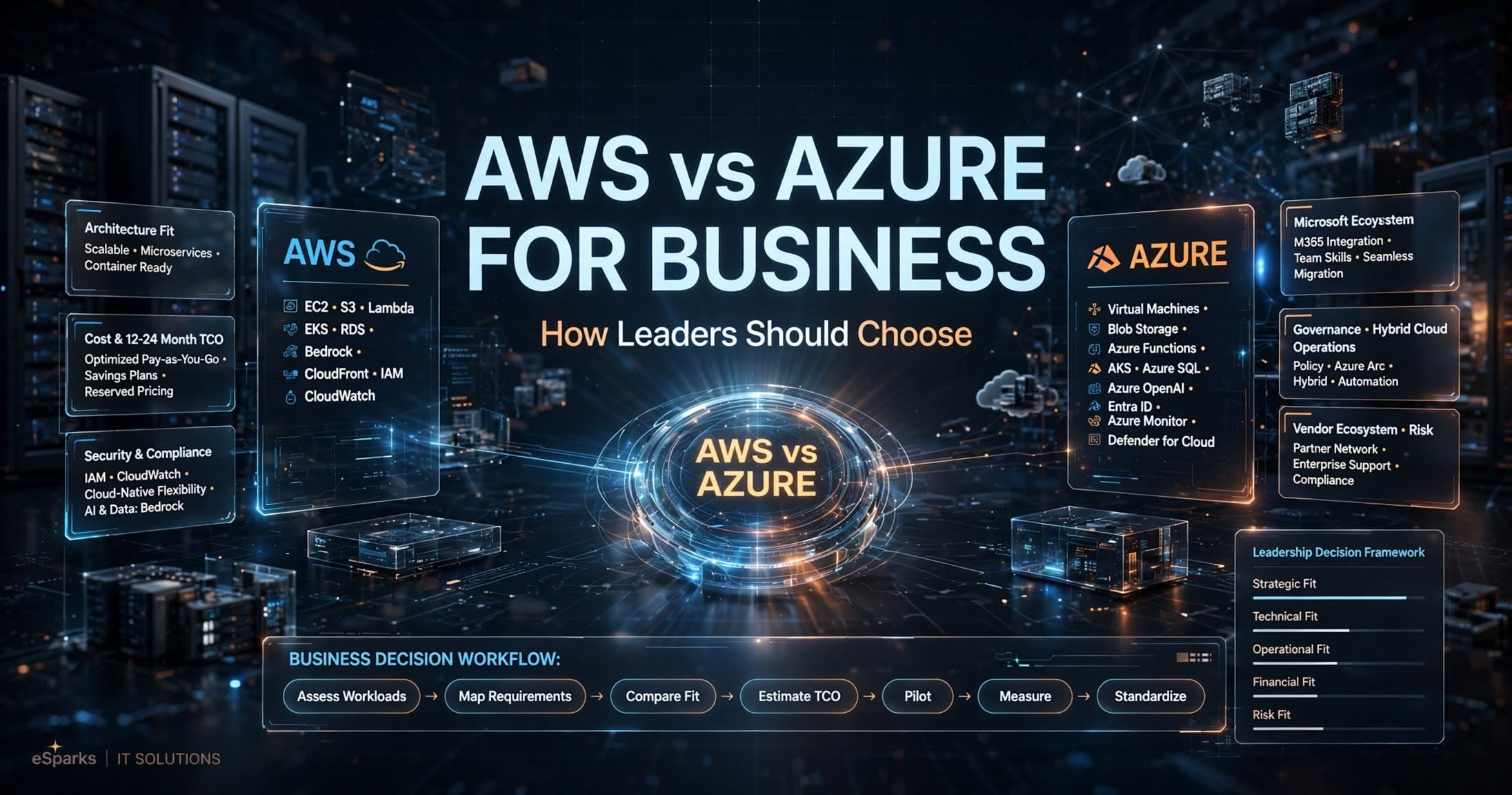 AWS vs Azure for Business: How Leaders Should Choose